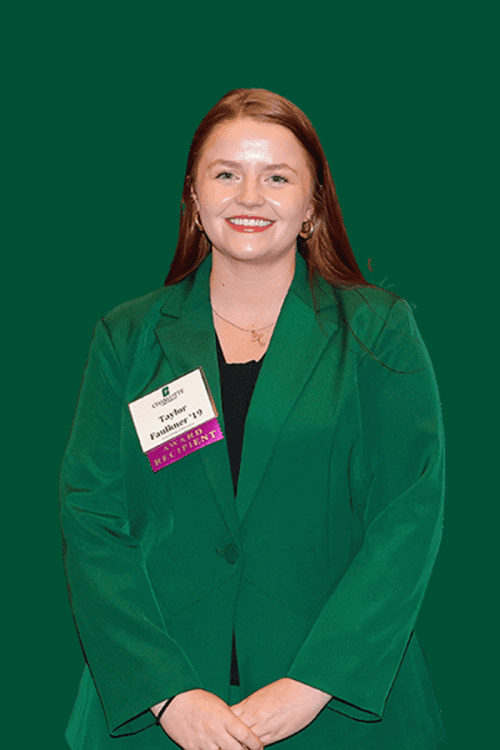 Taylor Faulkner 10 Under Ten Award